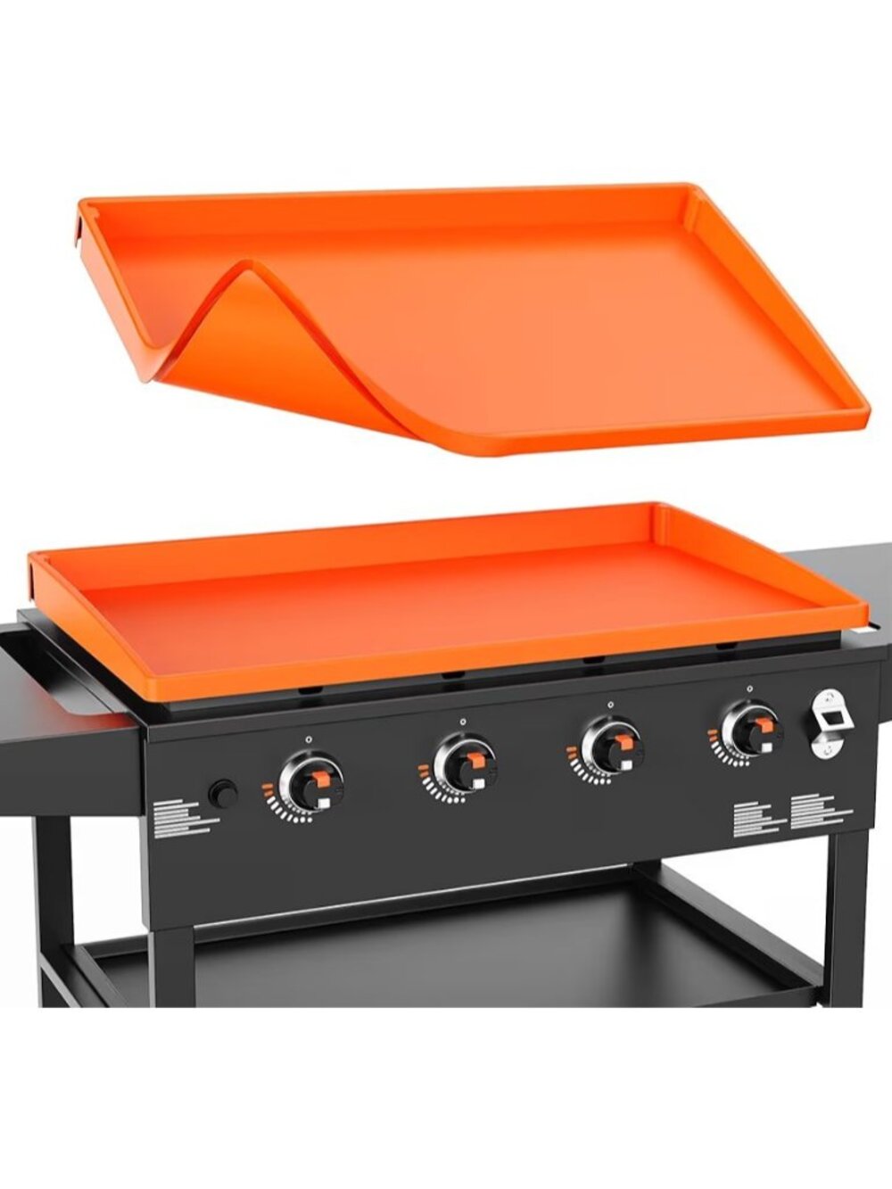36" Silicone Griddle Mat for Blackstone 36 Inch Grill, Heavy Duty Food Grade Sil